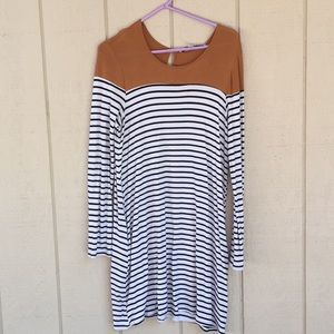 Fall long sleeve dress, L